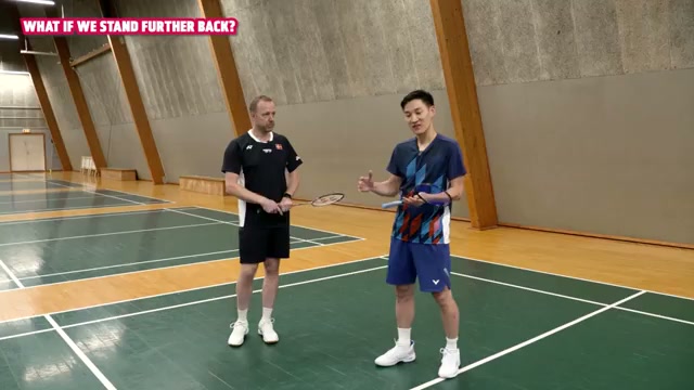 後退接發球策略：攻擊中場死角