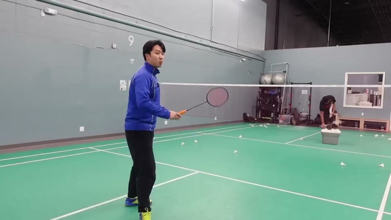 桃田賢斗的全身協調殺球