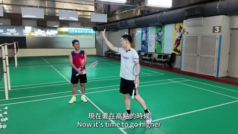 網前擊球腳步節奏