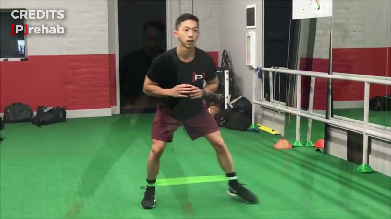 側向推動練習