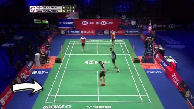 網前隊員提前預判與退防