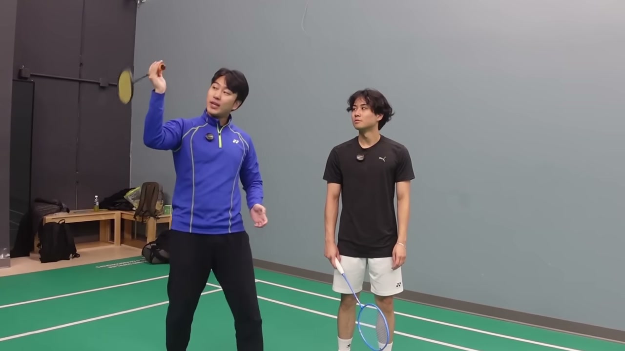 快速握緊球拍練習