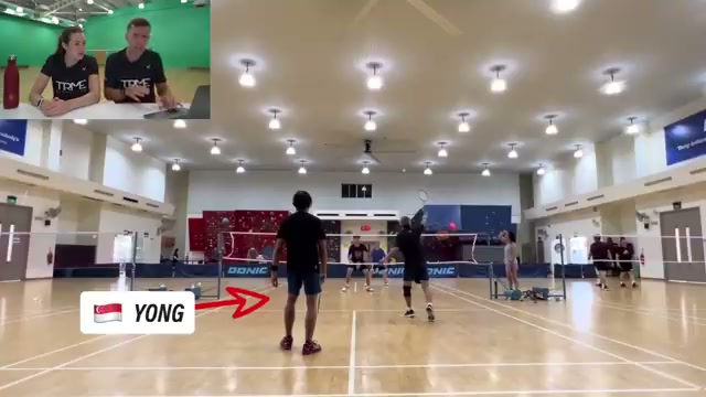 防守時錯誤握拍