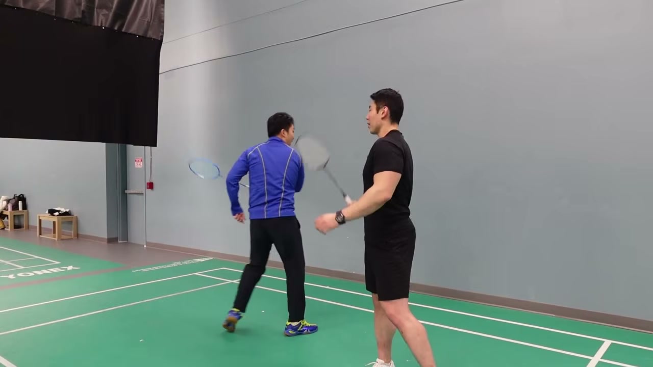 拍子帶動身體轉動